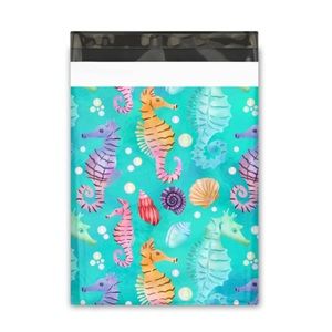 🆕 Seahorse Poly Mailers Seller Shipping 25 Set